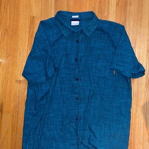 Columbia button down short sleeve